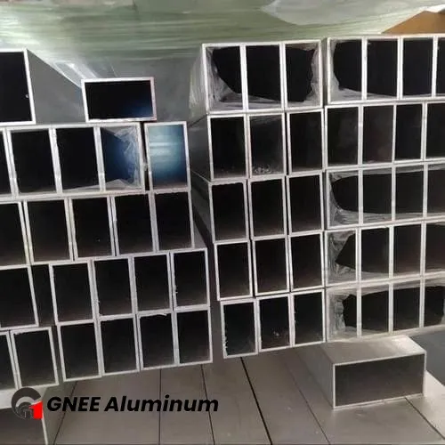 6061 T5 T6 Aluminum Extruded Rectangular Pipe