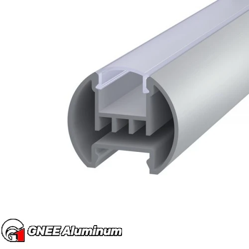 6005-T5 Round Aluminum Extrusion Profile 6005-T5 Round Aluminum Extrusion Profile